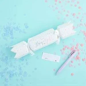 Gender Reveal Crackers